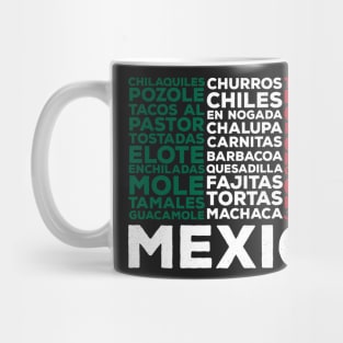 Mexican Food Mexico Flag Taco Love Mug